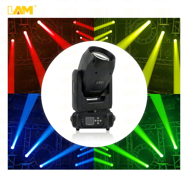 New Disco Mini Stage Lighting Equipment Professional Sharpy Beam Light Led 150W Moving Head Spot Light Indoor For Dj Nightclub