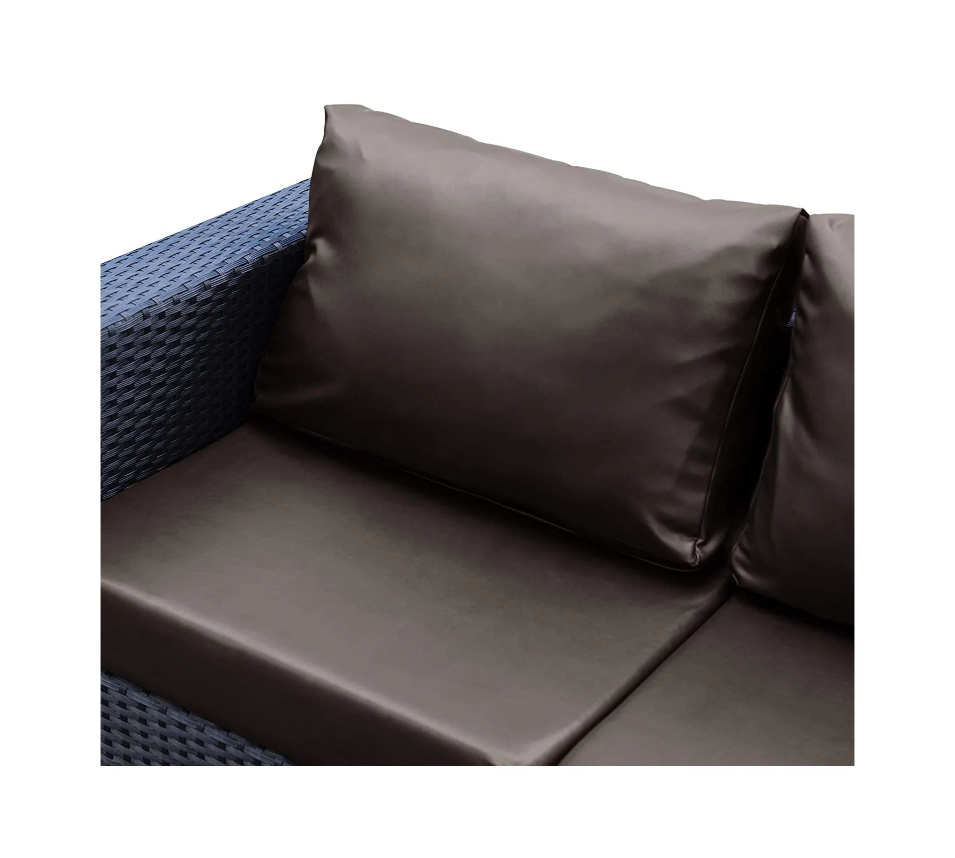 
PU Leather Cushion Throw Pillow Covers Waterproof Pillowcases For Sofa 