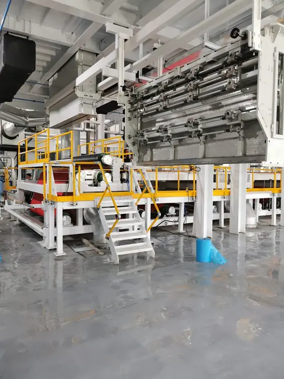 Производственная линия SSMMS из нетканого материала автоматическая