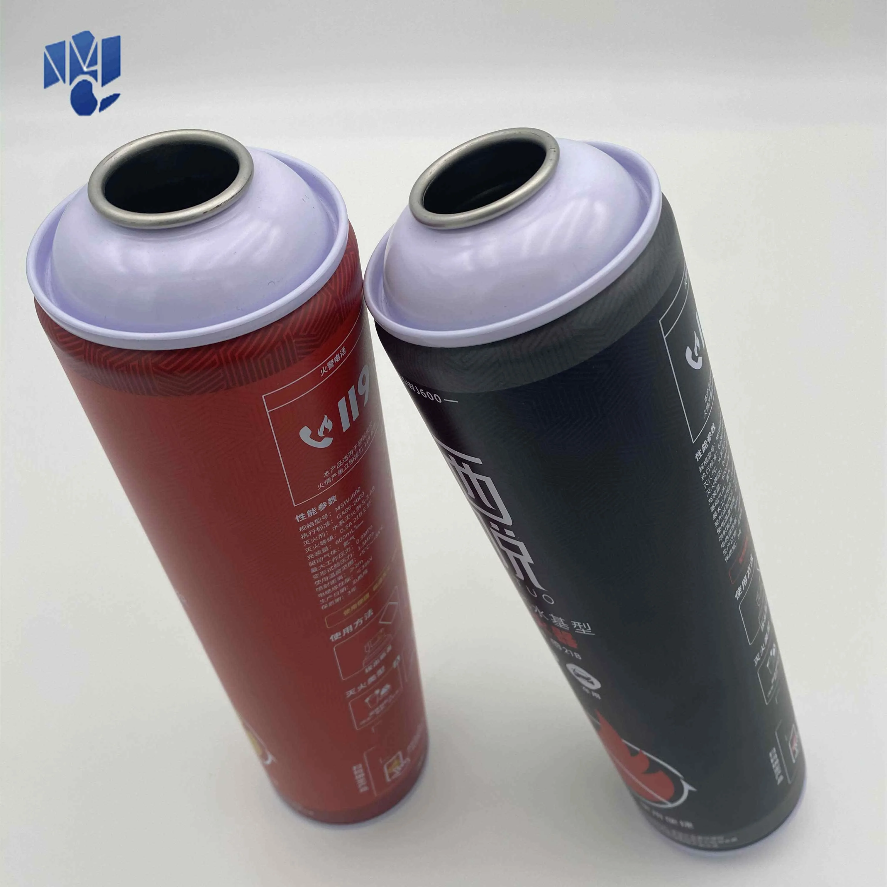 High quality CMYK printing custom empty metal manufacturing spray wholesale  aerosol metal tin can butane gas can with valve