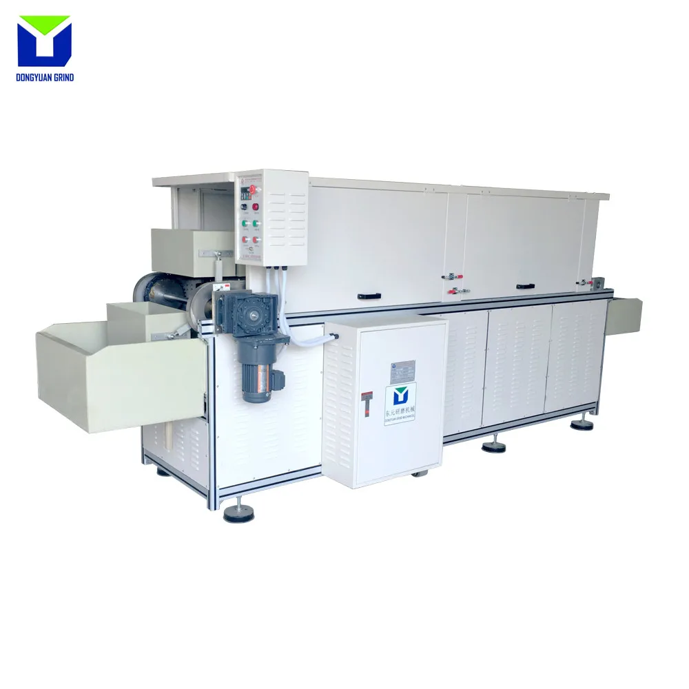 Автоматическая машина для снятия заусенцев и полировки металлических деталей высокой эффективности