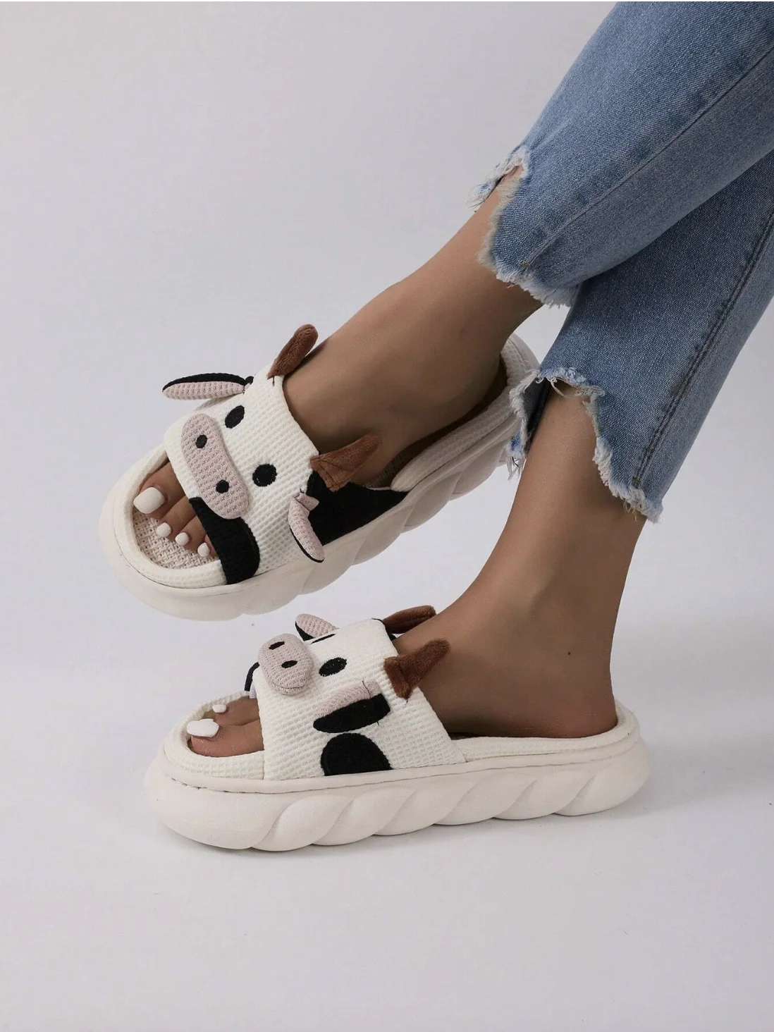 Factory Price Wholesale Cows Four Seasons Linen Opening PVC EVA Sole Summer Sandals and Slippers Linening Flax Home Slippers