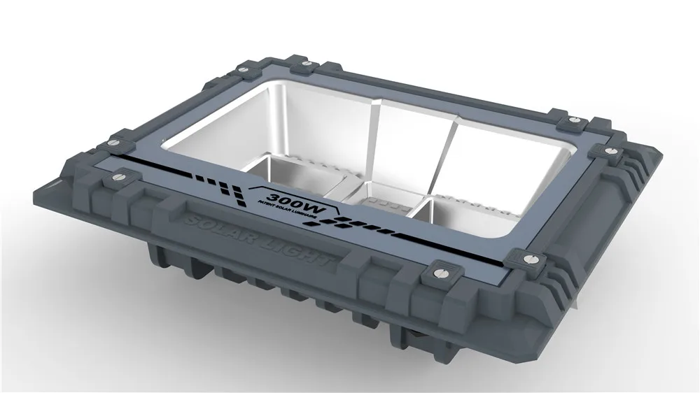 Hot Sale Solar Flood Light Remote Control LED 60W 100W 200W 300W 500W 800W 6500K White Lighting For Outdoor