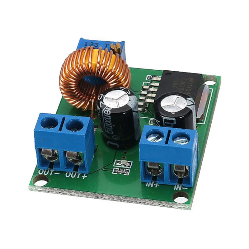 LM2587 DC-DC 3V-30V To 4V-40V 5A Step Up Power Supply Adjustable Boost Converter Voltage Regulator Board Module