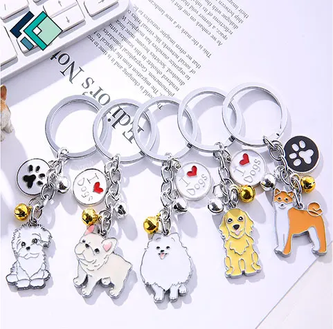 Popular Animals Key Ring Custom Cute Key Chains The Best and Safest Gift for Your Friends Custom animal keychain