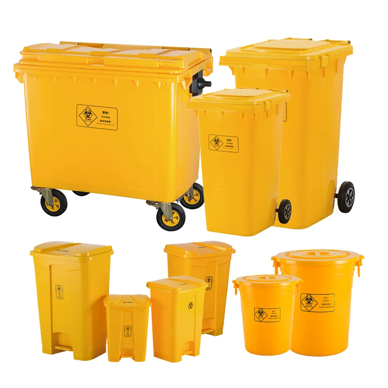 STROBIGO Industrial  50qt 1100 Litre Waste Bins 240 Lts 240lts  Dust 1100l En840 Plastic Indoor Garbage Bin 120 Liters
