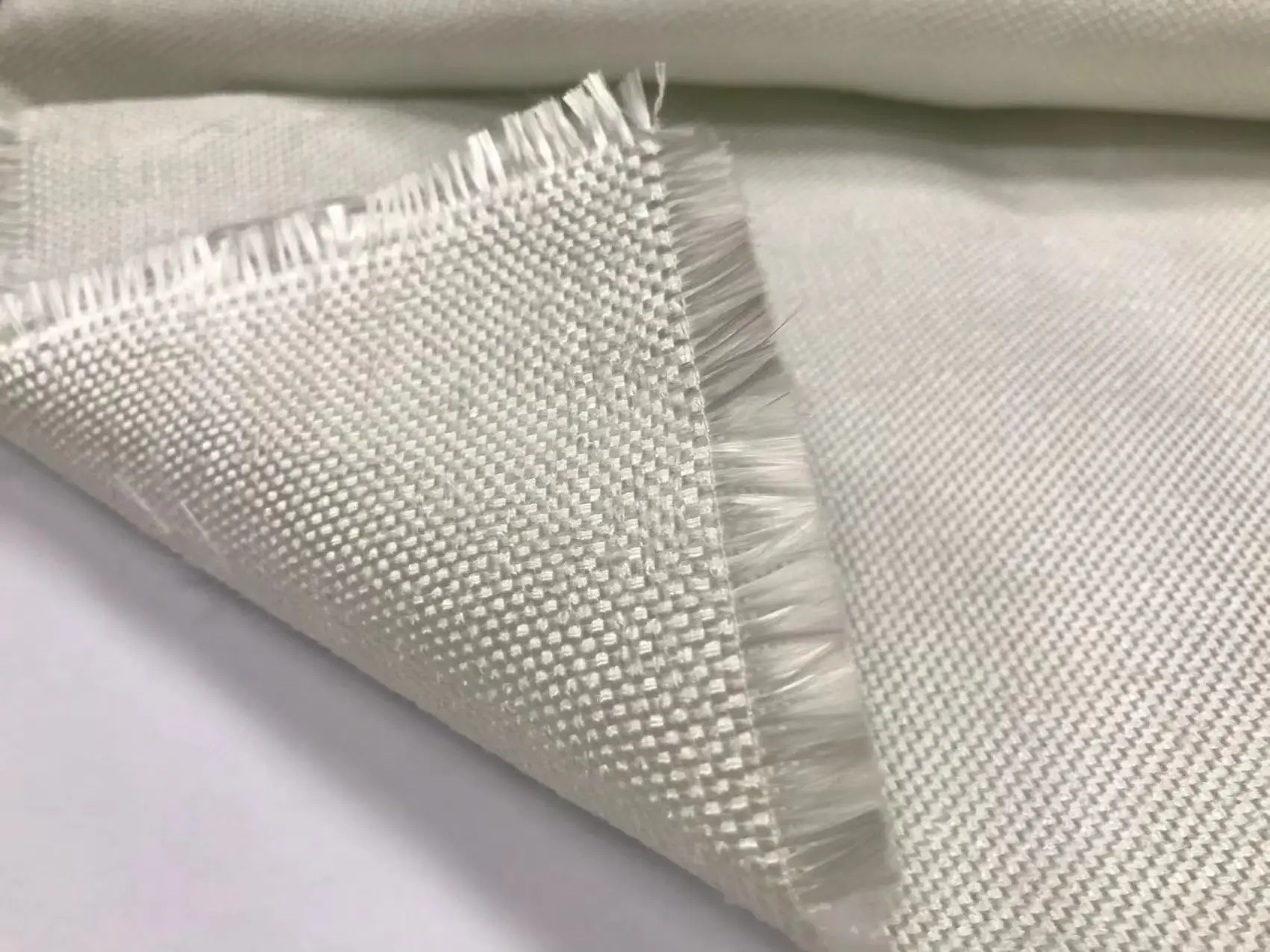 800C 0.8mm High Temperature Vermiculite Coated Expanded Fiberglass Fabric