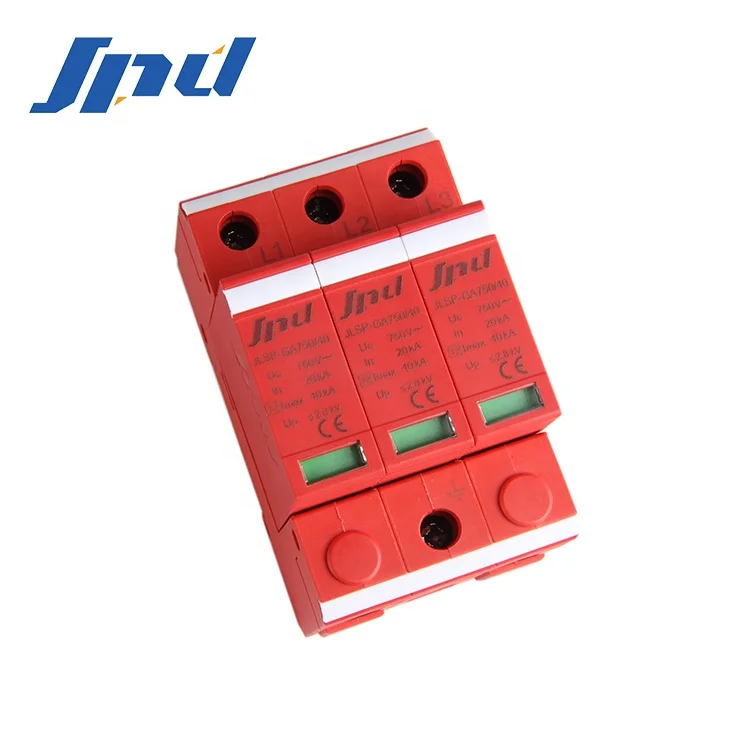 Jinli surge arrester device ac spd power surge protection 750V