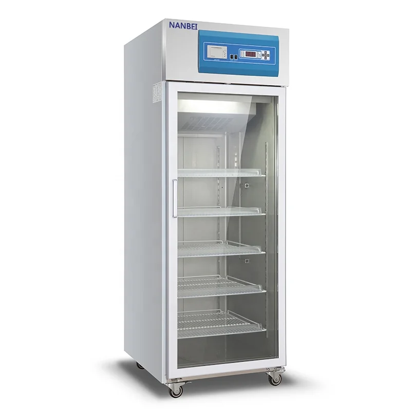 Upright type medical deep pharmacy refrigerator freezer