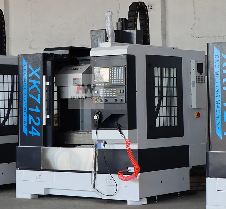small milling machine cnc XK7124 cnc mini vmc