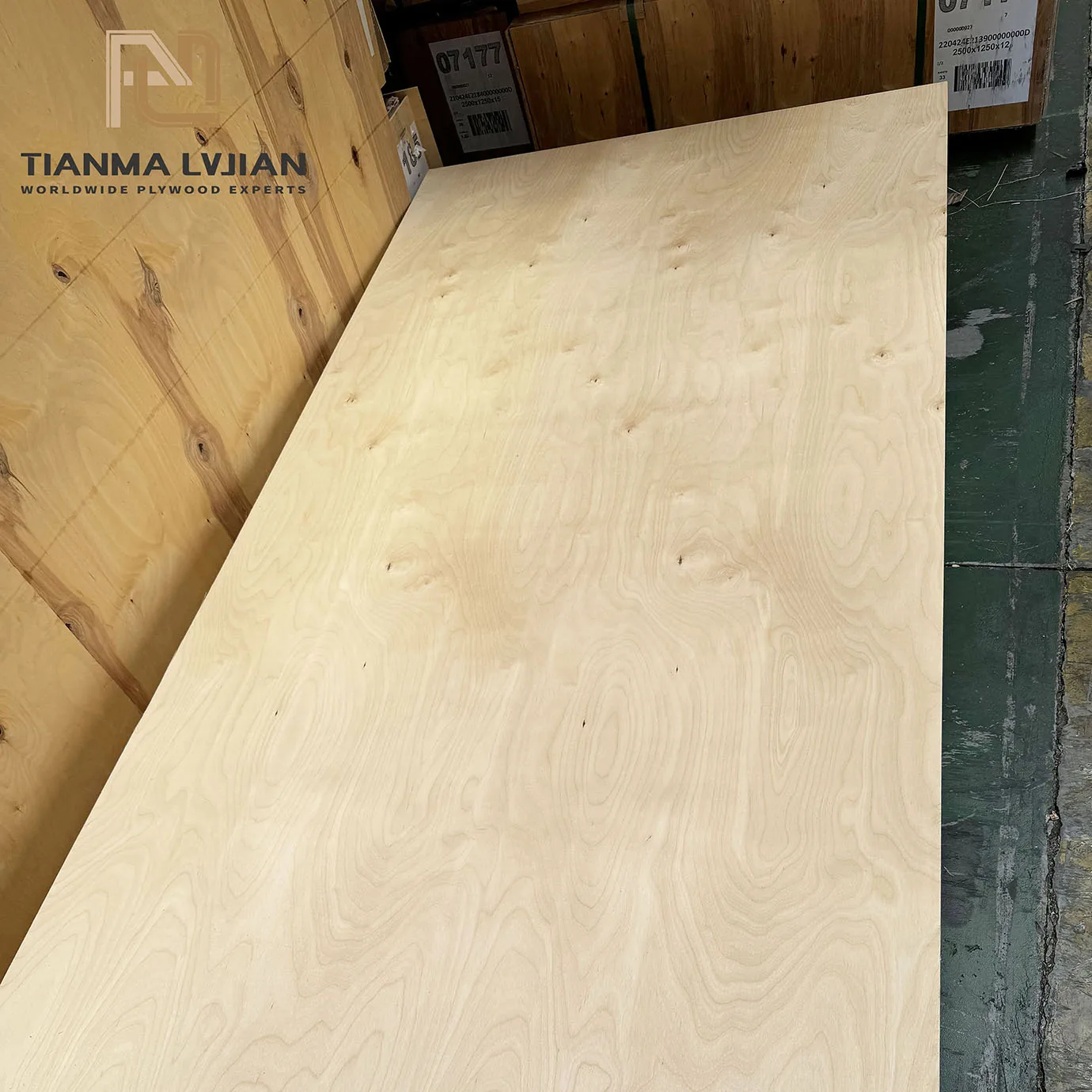 Custom 1525x1525 Mm Birch Plywood for Indoor Construction Interior