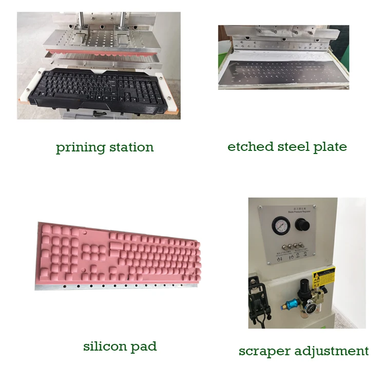 Laptop desktop computer keyboard Digital Pad Printer printing machine