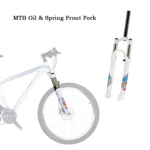 27.5 alloy white MTB bike high quality Mechanical fork ship  from US