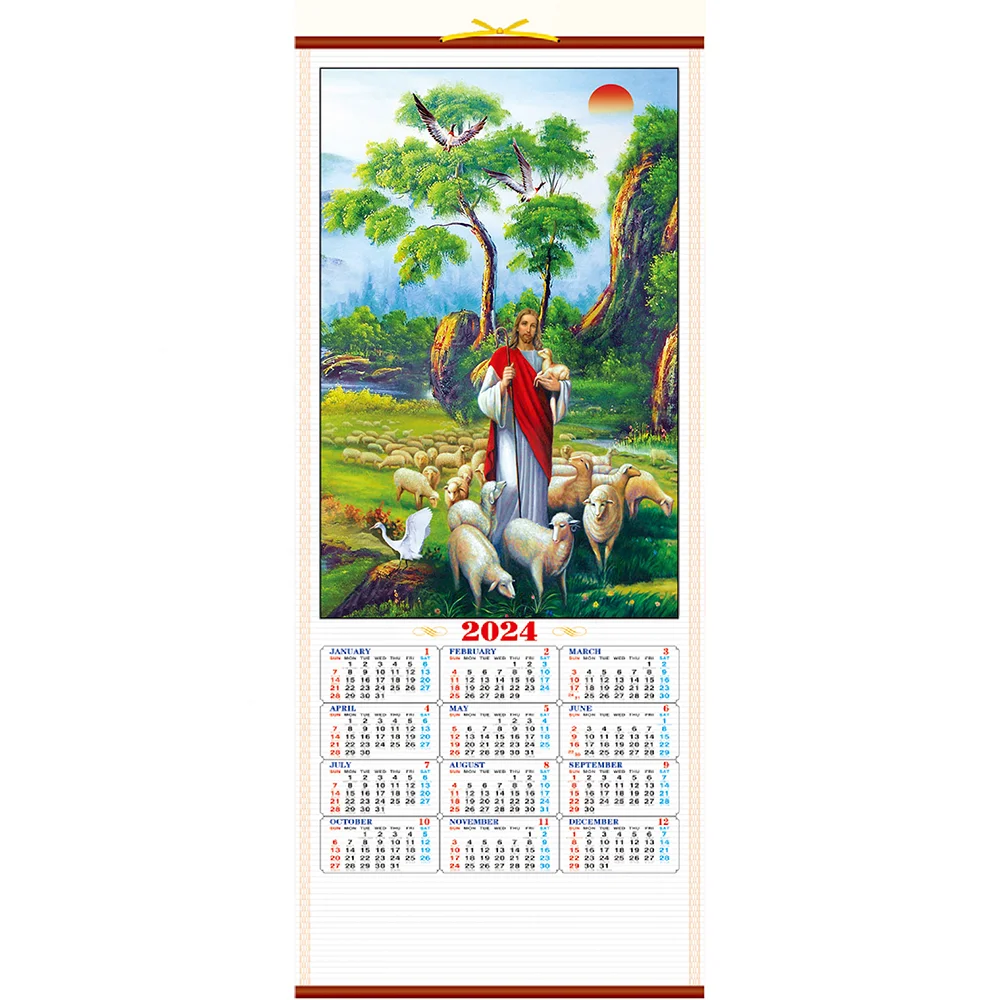Custom Calendar 2024 Promotional & Business Gifts Corporate Gifts Marketing Promotional Gift Chinese Wall Calendar
