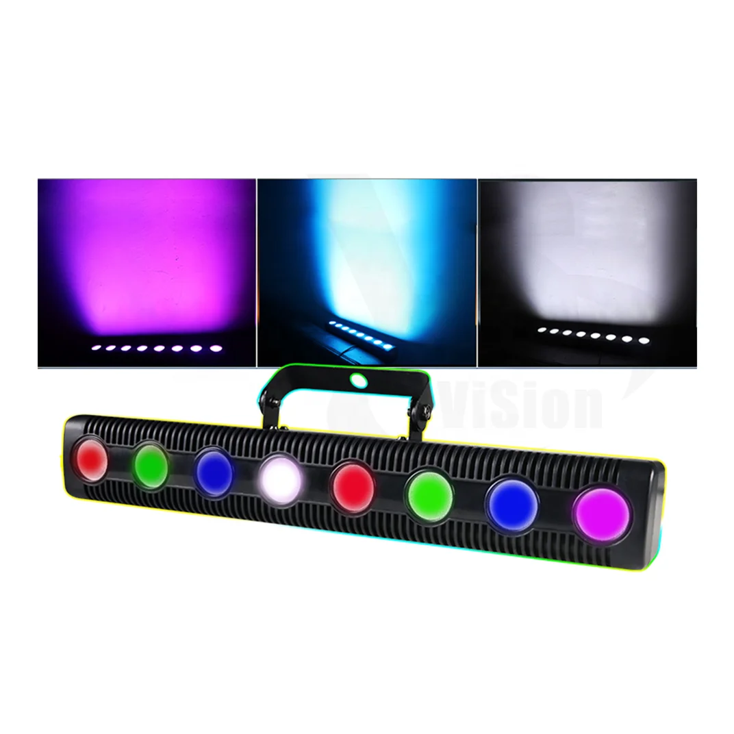 2023 новую прессформу 8X12W с дистанционным управлением RGBW DMX512 мыть светодиодный светильник Par DJ диско этапа DJ оборудование для ночного клуба Dmx Dj свет бар