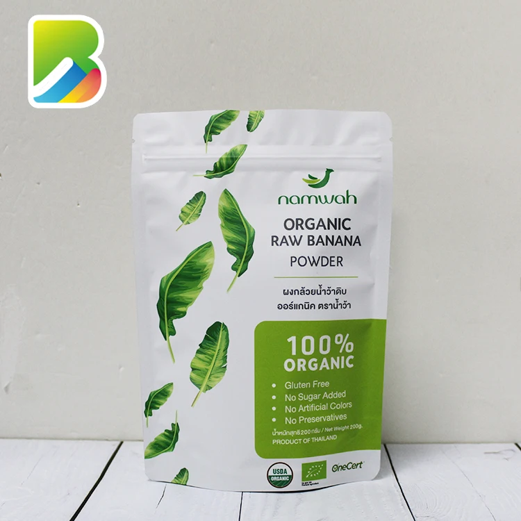 8 Oz. Zipper Biodegradable Stand-up Pouches Black Window Custom Logo Printed Designer Printable Bag Plastic Stand Up Pouch