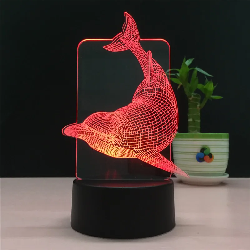 Holiday Birthday Easter Cool Festival Gifts 16 Colors Changing 3D Illusion Lamp Rabbit Night Light for Kids