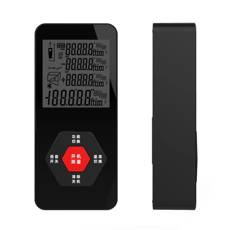 Tot Sell Laser Measure 100m Laser Distance Meterlaser Distance Meter Level Great Rangefinder 3 in 1 Laser Distance Meter
