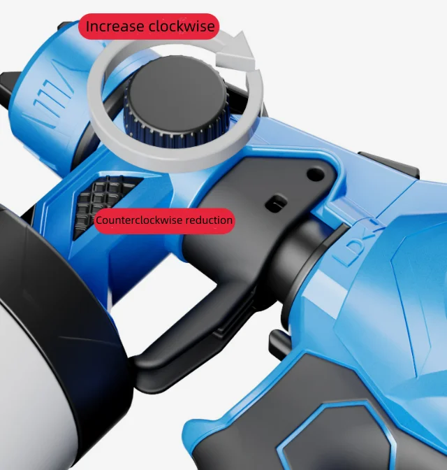 Hot Selling Electric High Pressure Powered Paint Spray Gun Lithium 800ML Household Small Latex Paint Spraying Gun