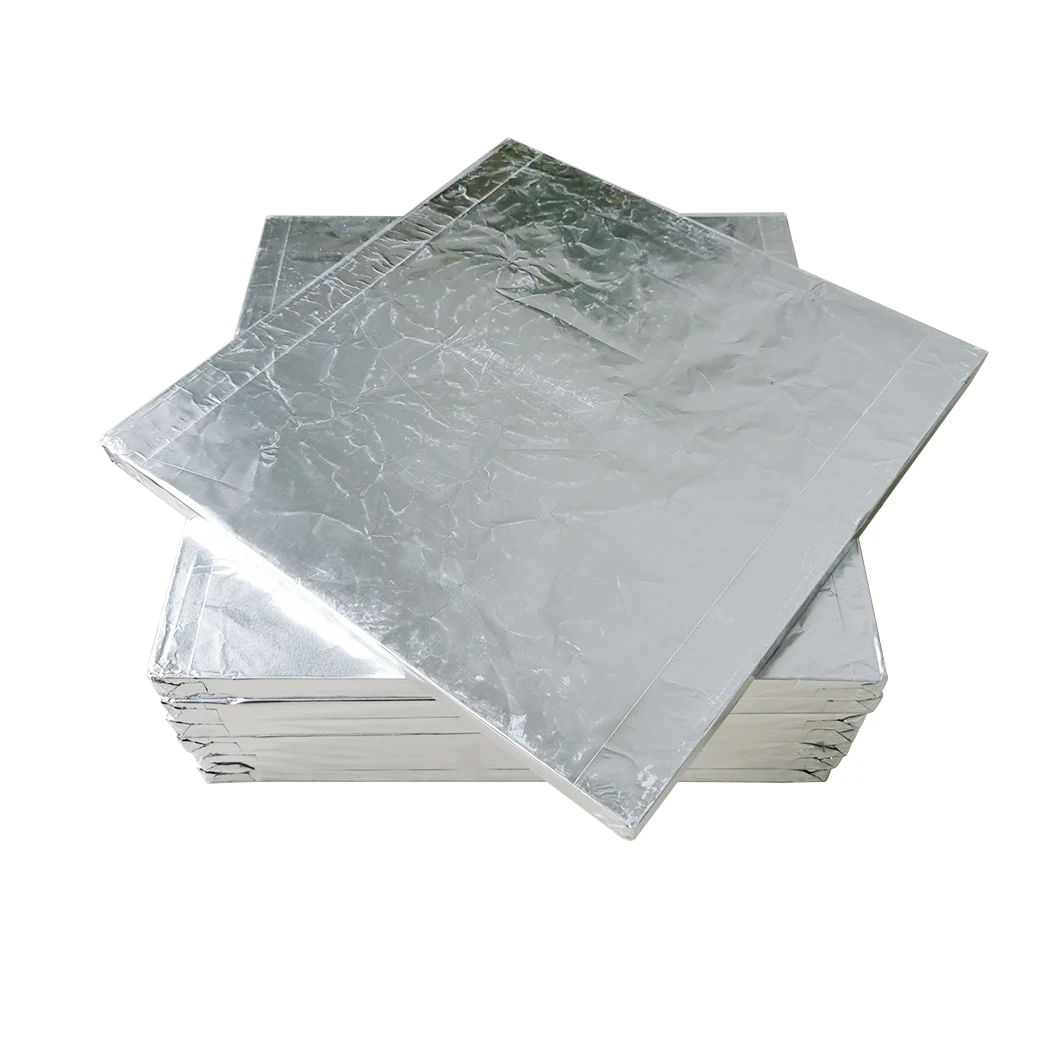vacuum insulated panel of high temperature insulation material for heating furnace