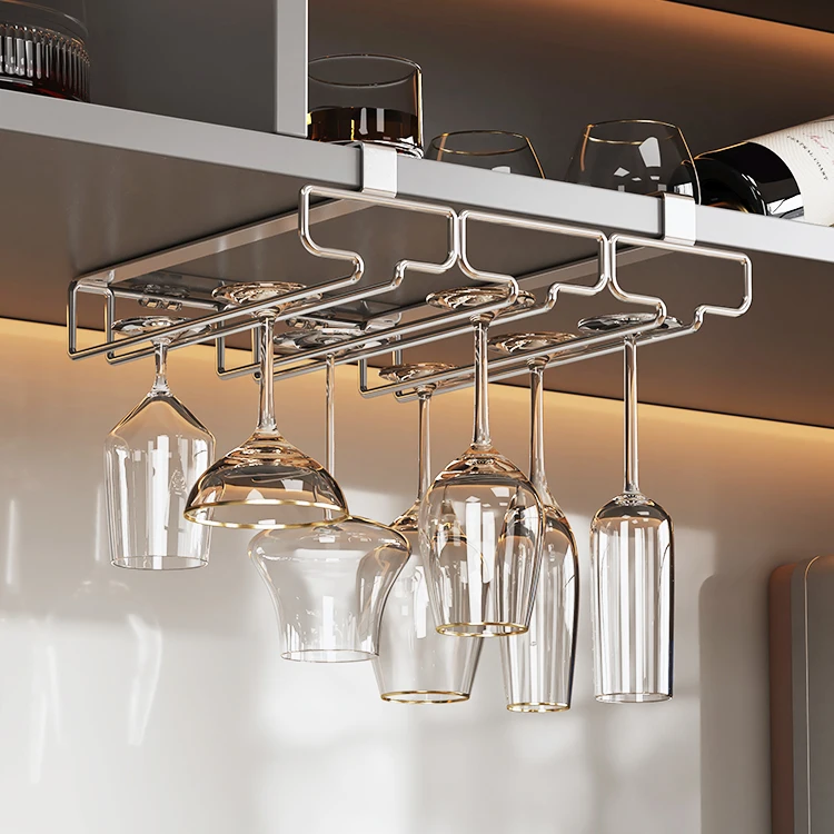 Luxury metal Red Wine Holder Hanging drink holder Red Wine Rack