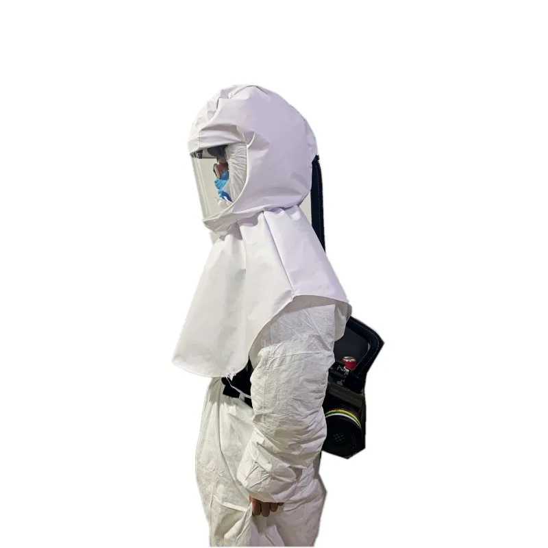 CE EN12941 EN12942  powered air purifying respirator-s PAPR helmet used for anti-gust and gas mask-s
