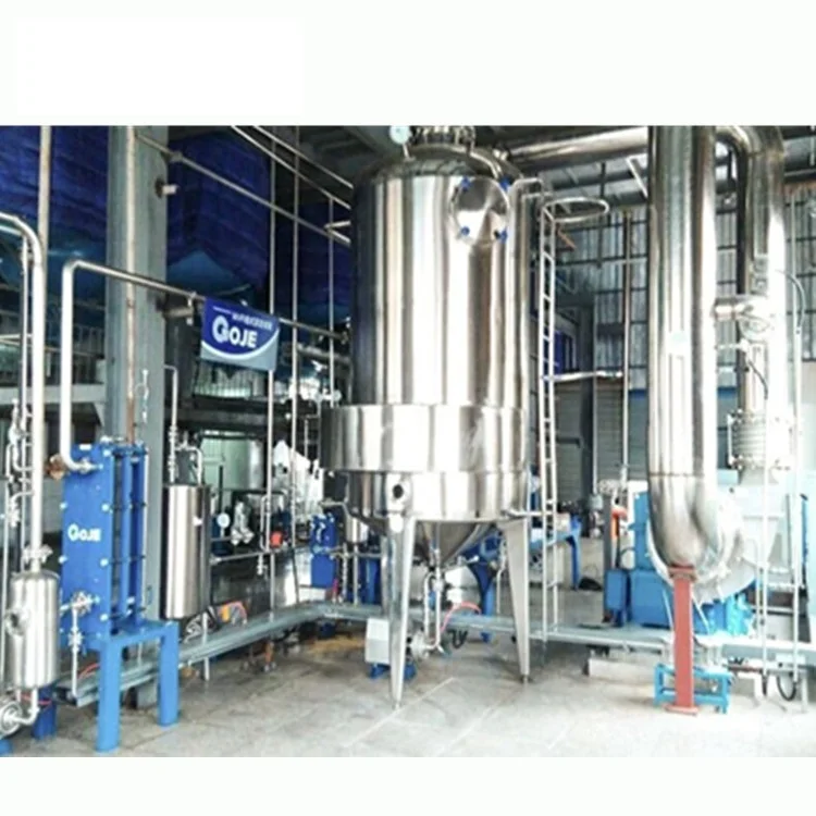 Waste Water Plate MVR Evaporator System Evaporation Devices in Industry