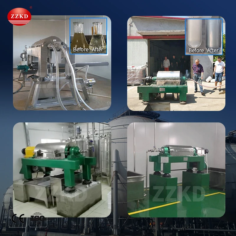 Ethanol Extraction Machine Industrial Oil Hemp Decanter Centrifuge Food Grade Quality