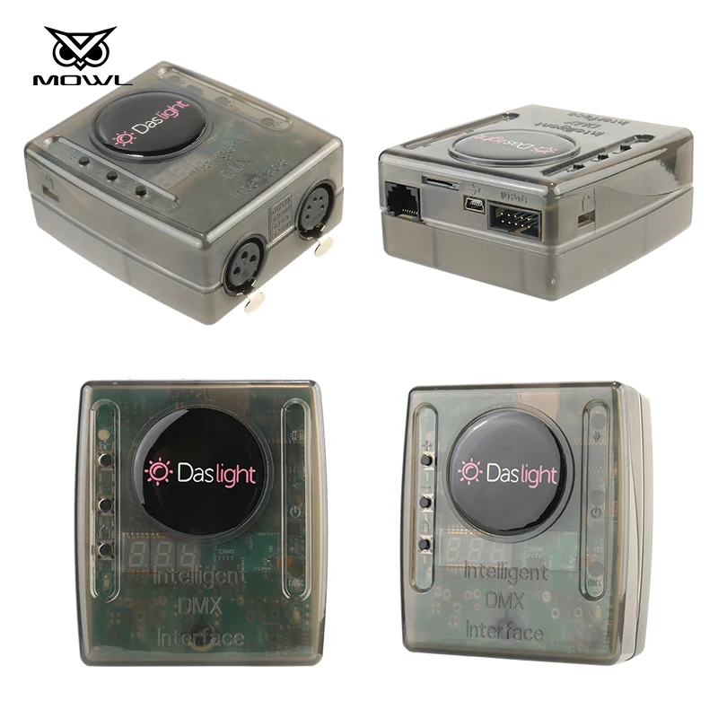 DMX Interface Signal Decoded for Stage Lighting DMX 512 Controller