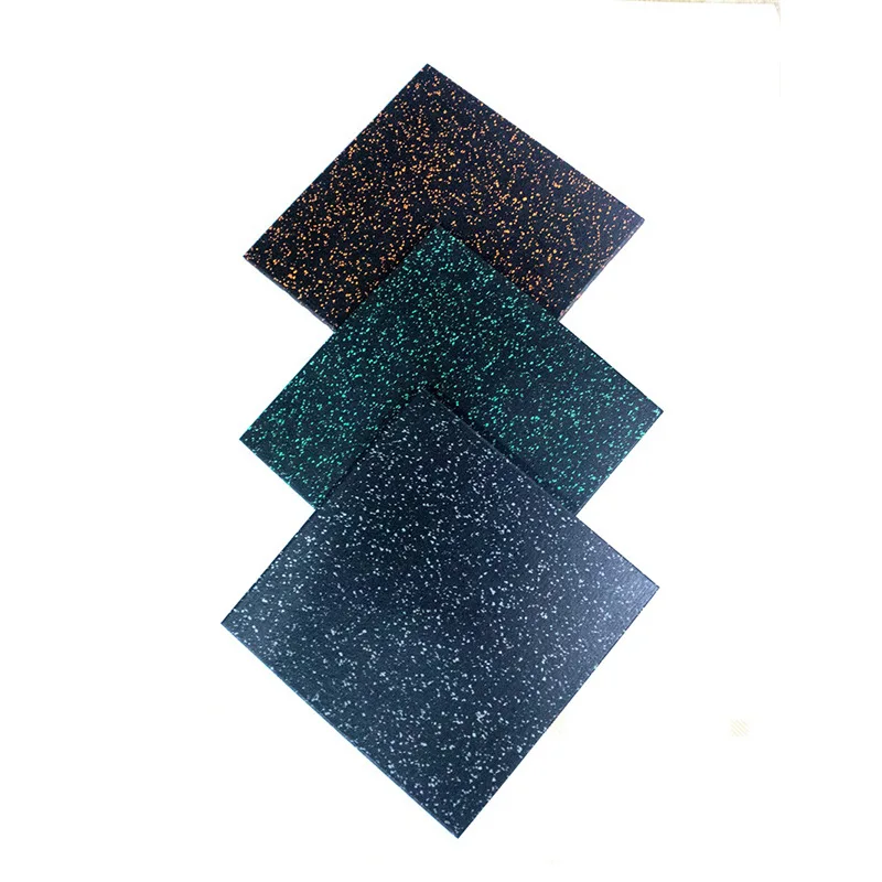 20mm Indoor Safety Anti-slip Rubber Tiles Flooring with Buckle Sports Anti-vibration Cushioning Gym Rubber Floor for Gym