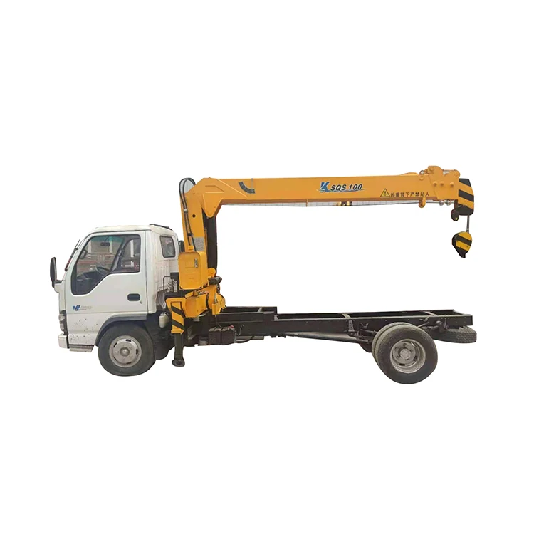 Легкий грузоподъемный кран ISUZU 4*2 по