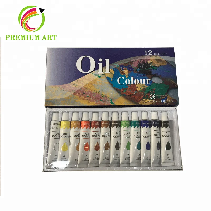 Customized water drop art painting professional acrylic paint set