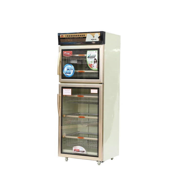 YTD690B-KT17 Commercial Freestanding glass door Hotel Tableware Disinfection Sterilization Cabinet