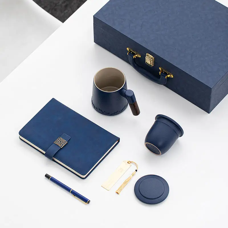 Promotional Premium Corporate Gifts Custom Office Stationery Guests Company Gift Sets Festival Supplies Business Gift Set