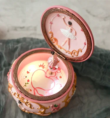 You Are My Sunshine Christmas Carousel Keychain Music Box