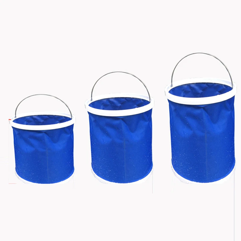 High Quality Portable Car Bucket Outdoor Foldable Folding Water Bucket