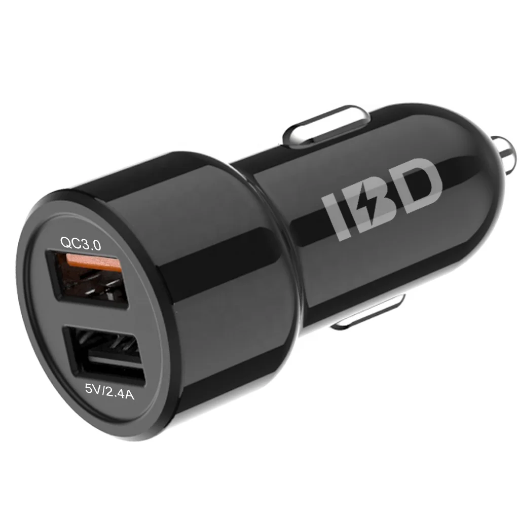  Новое автомобильное зарядное устройство IBD USB QC Quick 3 0 быстрое для телефона