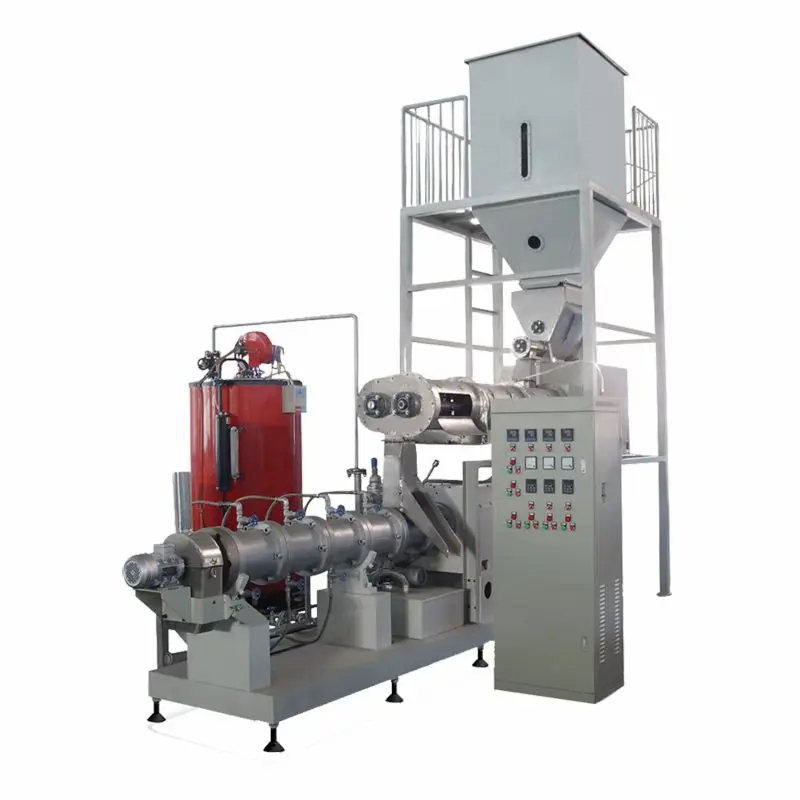 Sunpring extruder for fish feed production line for float fish feed pellet machine supplier