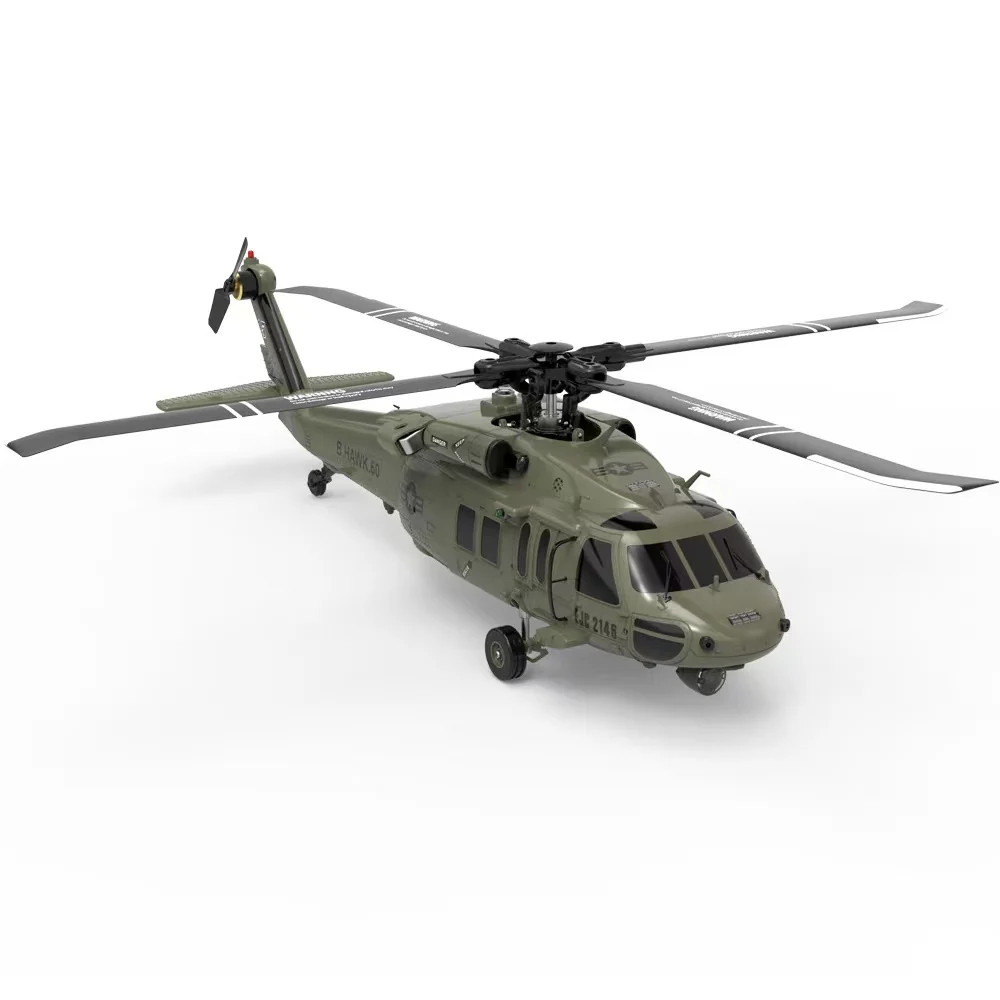 Flytec F09 2.4G 6CH 3D 6G System Dual Brushless Direct Drive Motor 1/47 Large Size Flybarless RC Helicopter