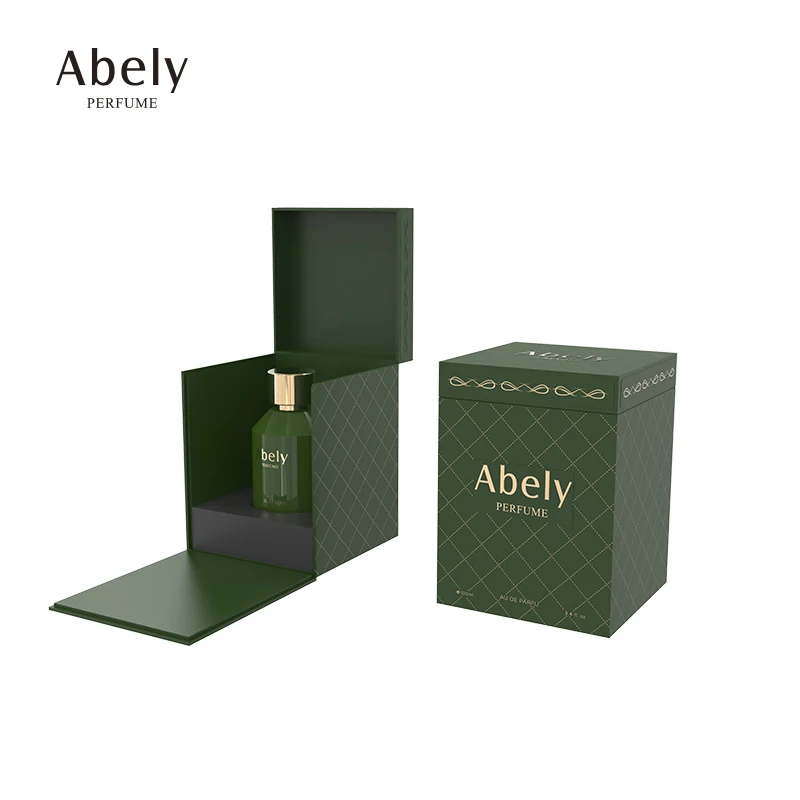 Abely Factory Wholesale High Quality Luxury Perfume Bottle Box Perfume Gift Box Clamshell Perfume Packaging Box