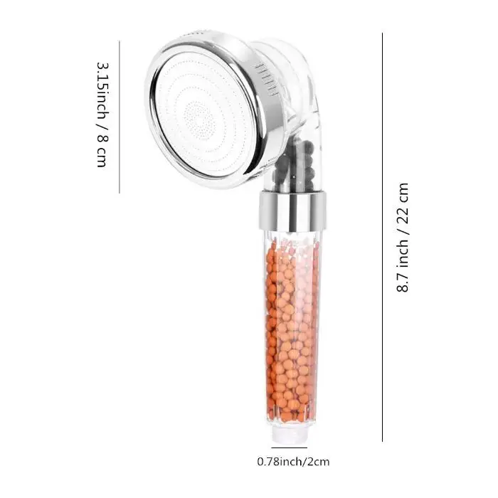 Многофункциональная насадка для душа с ионным фильтром 3