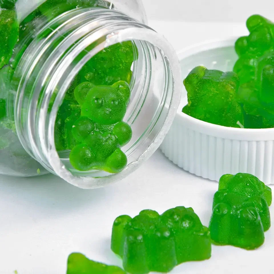 Фабрика OEM медицинские добавки Seamoss Gummies органические индивидуальные косметические продукты витамины для похудения упаковка бутылки CN;SHA