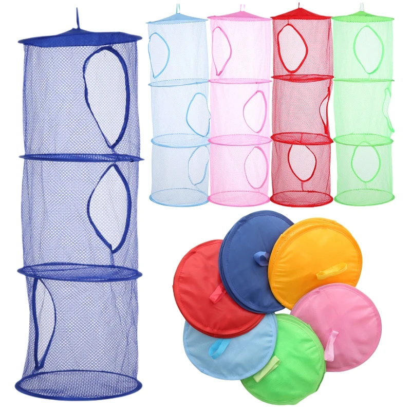 Three-layer Drying Net Anti-mosquito Drying Fish Net Strong and Durable Dry Goods Net Drying Salted Fish Drying Artifact