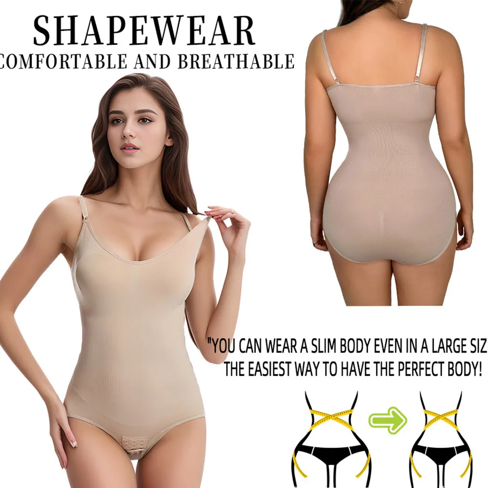 Custom Made Wide Straps shapewear Women backless tight belly pull up sexy European and American hip lift corset