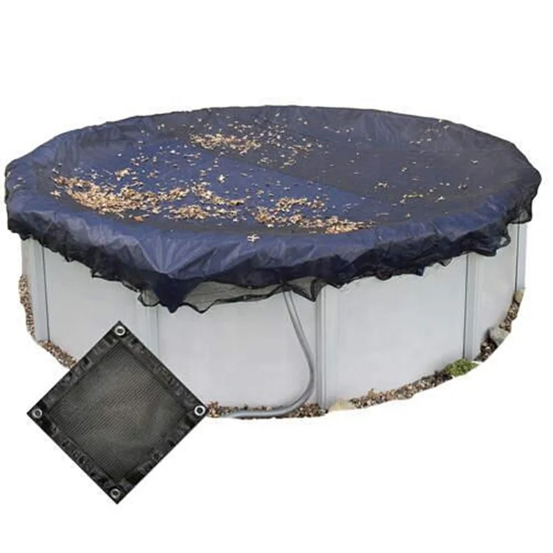 24' pool cover leaf net cover for above ground round pools