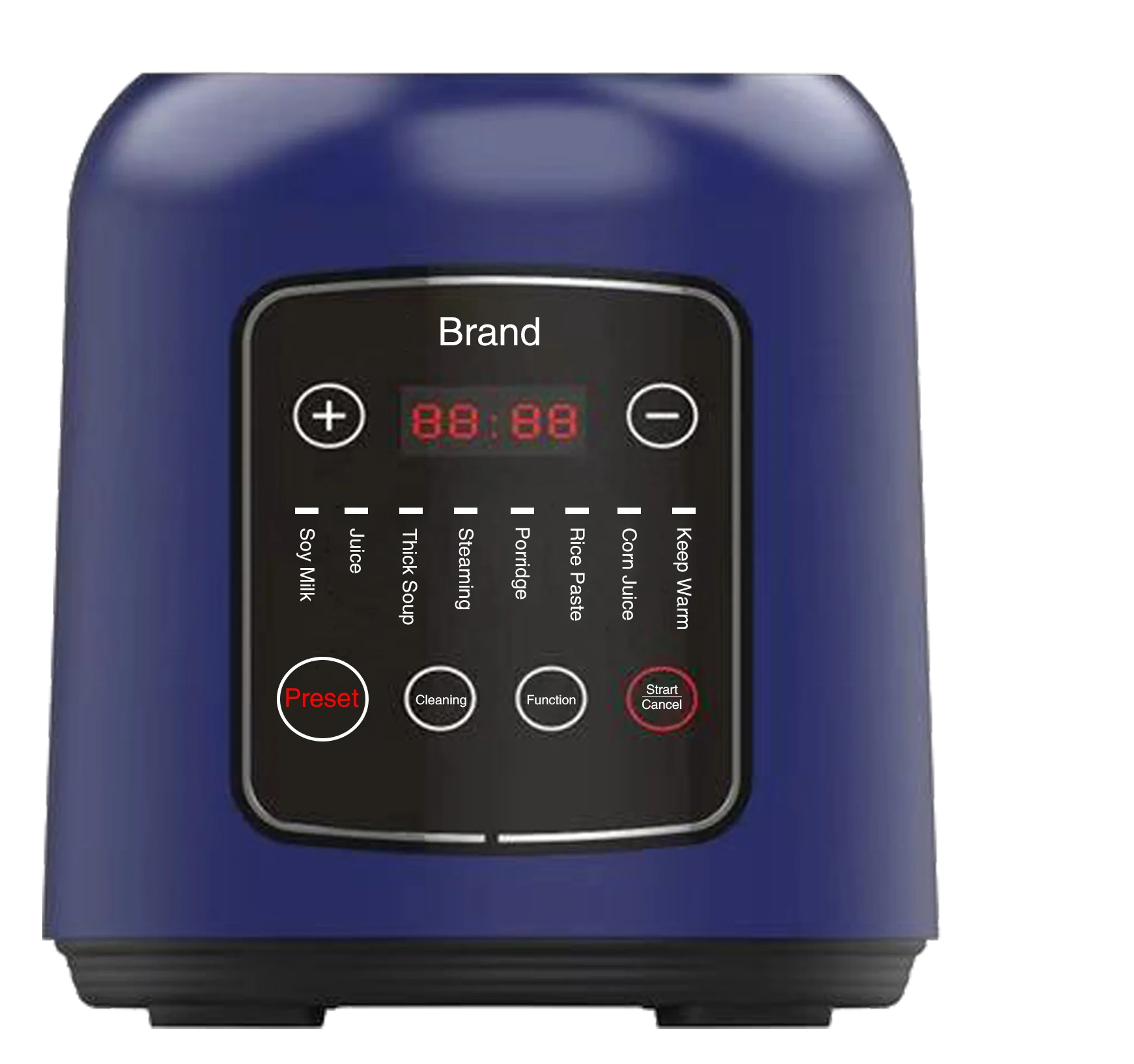 Professional Countertop Blenders for Kitchen, 800W Blender Smoothie Maker with 8 Adjustable Kinds,  Easy to clean