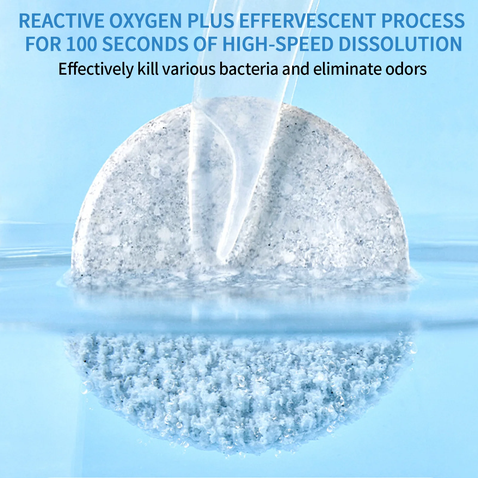 30 pieces Dental Teeth Retainer Cleaner Tablets to Keep Your Retainers and Aligners Clear and Odor-Free