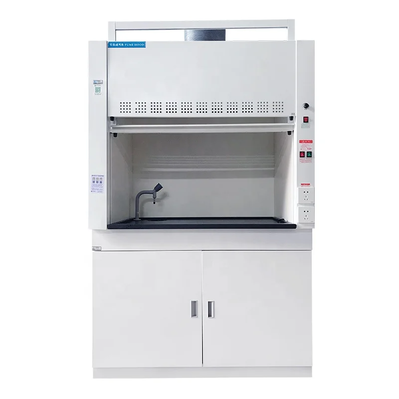 Newest Hight Quality Lab Mobile Fume Cupboard Self Contained Walkin Epoxy Coating Fume Hood