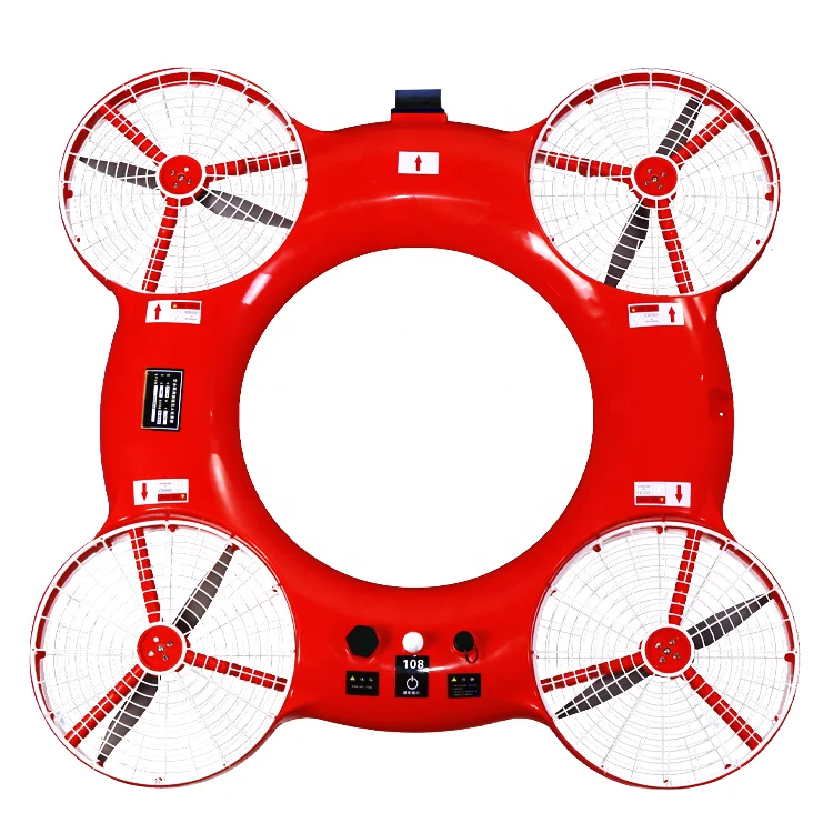 Rapid water rescue flying life buoy drone, rescue equipment weight 4.38kg buoyancy 190N can carry two to three people