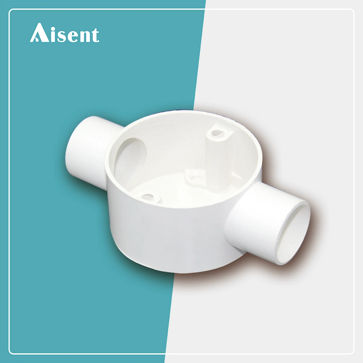 The Electrical Conduit Fitting PVC Junction Boxes one to two way box